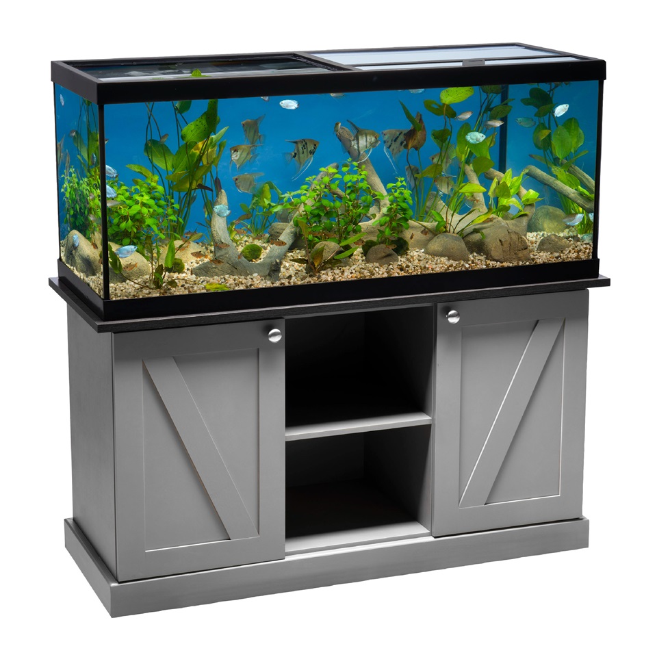 75-Gallon Farmhouse Aquarium with Excessive-Definition LED Lighting